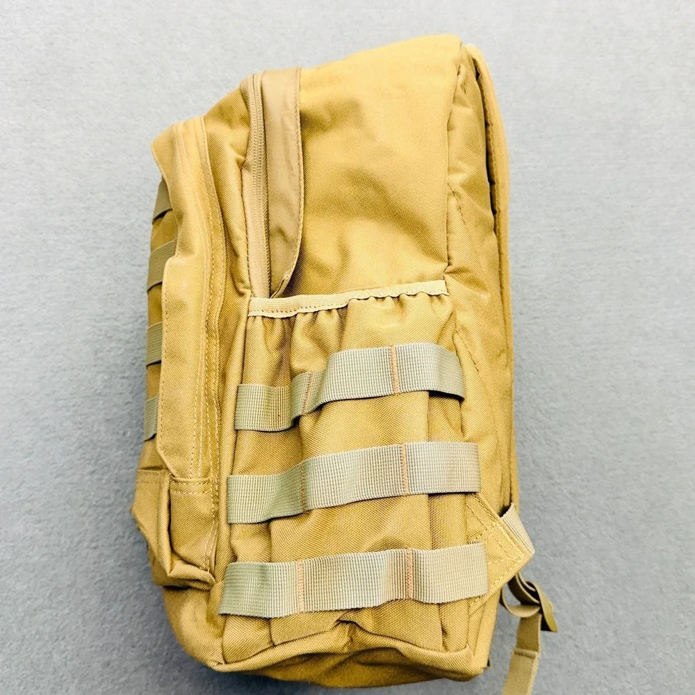 Sysco Veteran MOLLE Tactical Bug Out Backpack Coyote Tan 30 Liter 2 Compartments